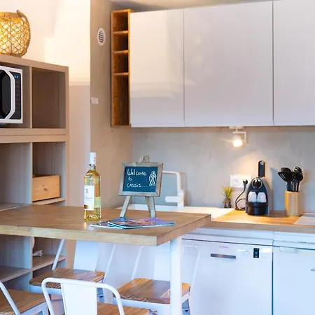 Daire Center 2 Pers Et Garage Cassis